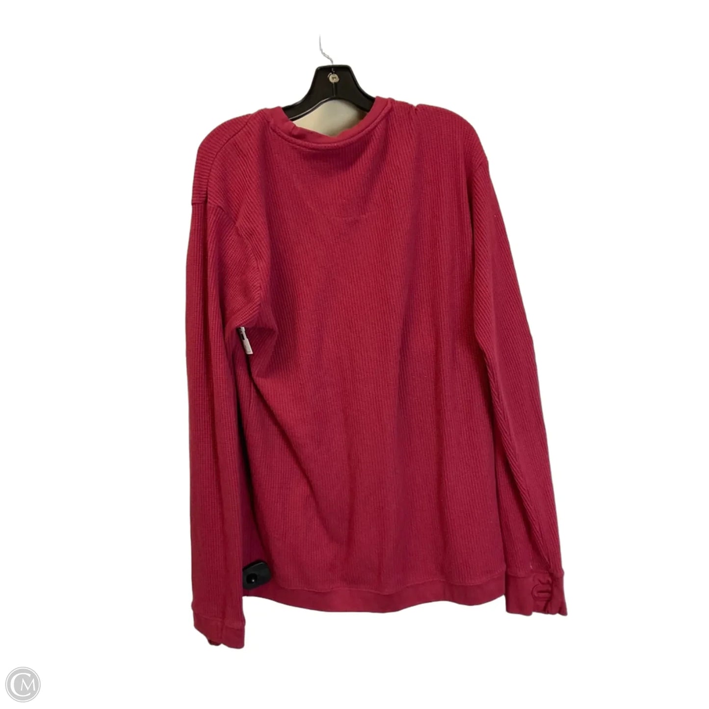 Top Long Sleeve Basic By Clothes Mentor In Red, Size: 2x