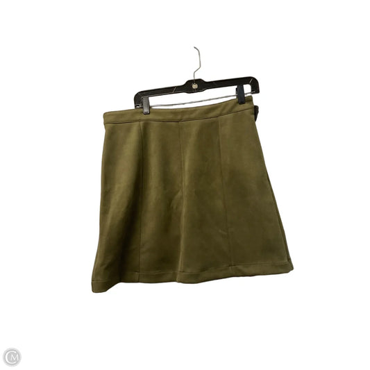 Skirt Mini & Short By Maeve In Green, Size: 12