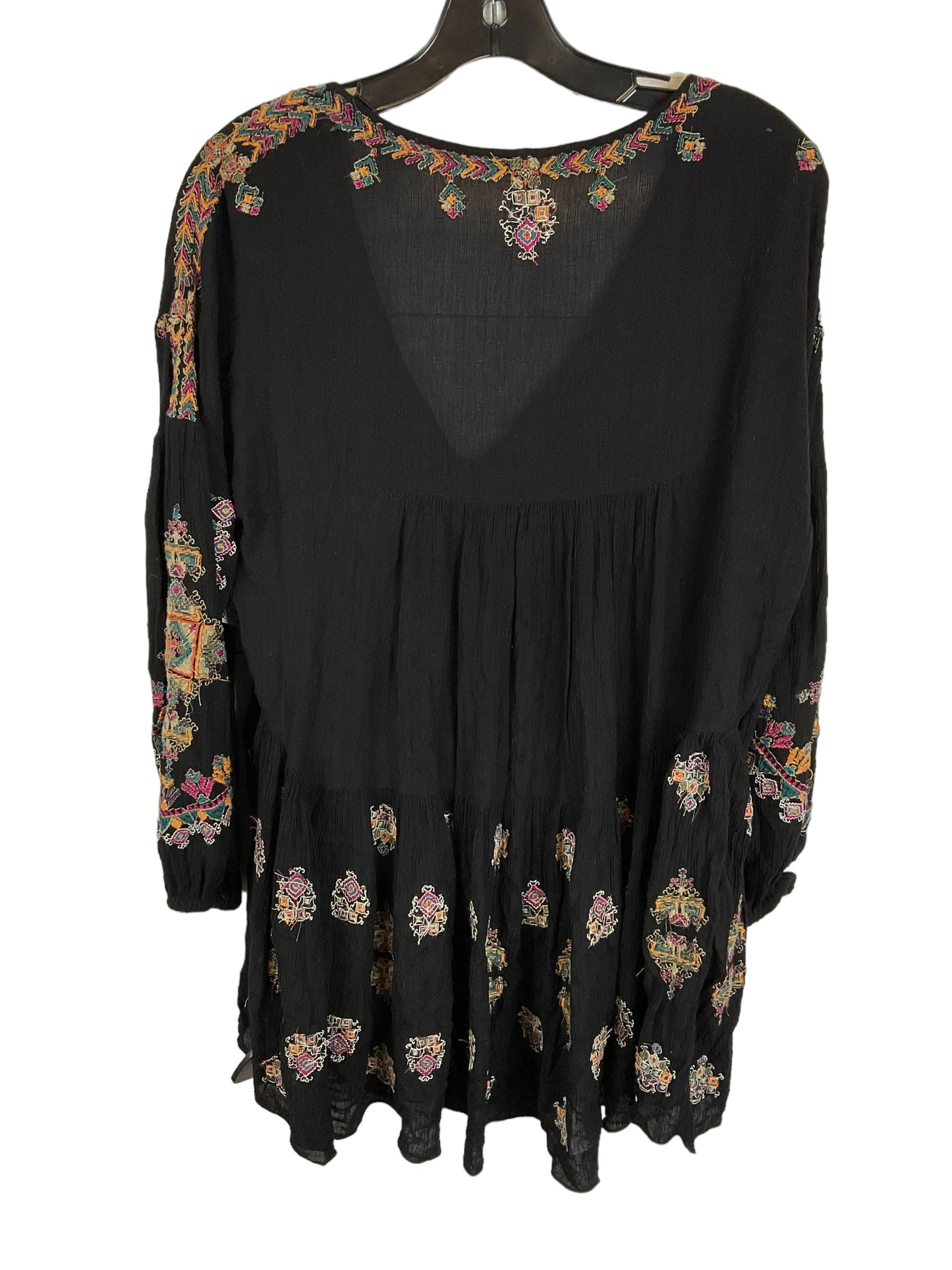 Black Top Long Sleeve Free People, Size S