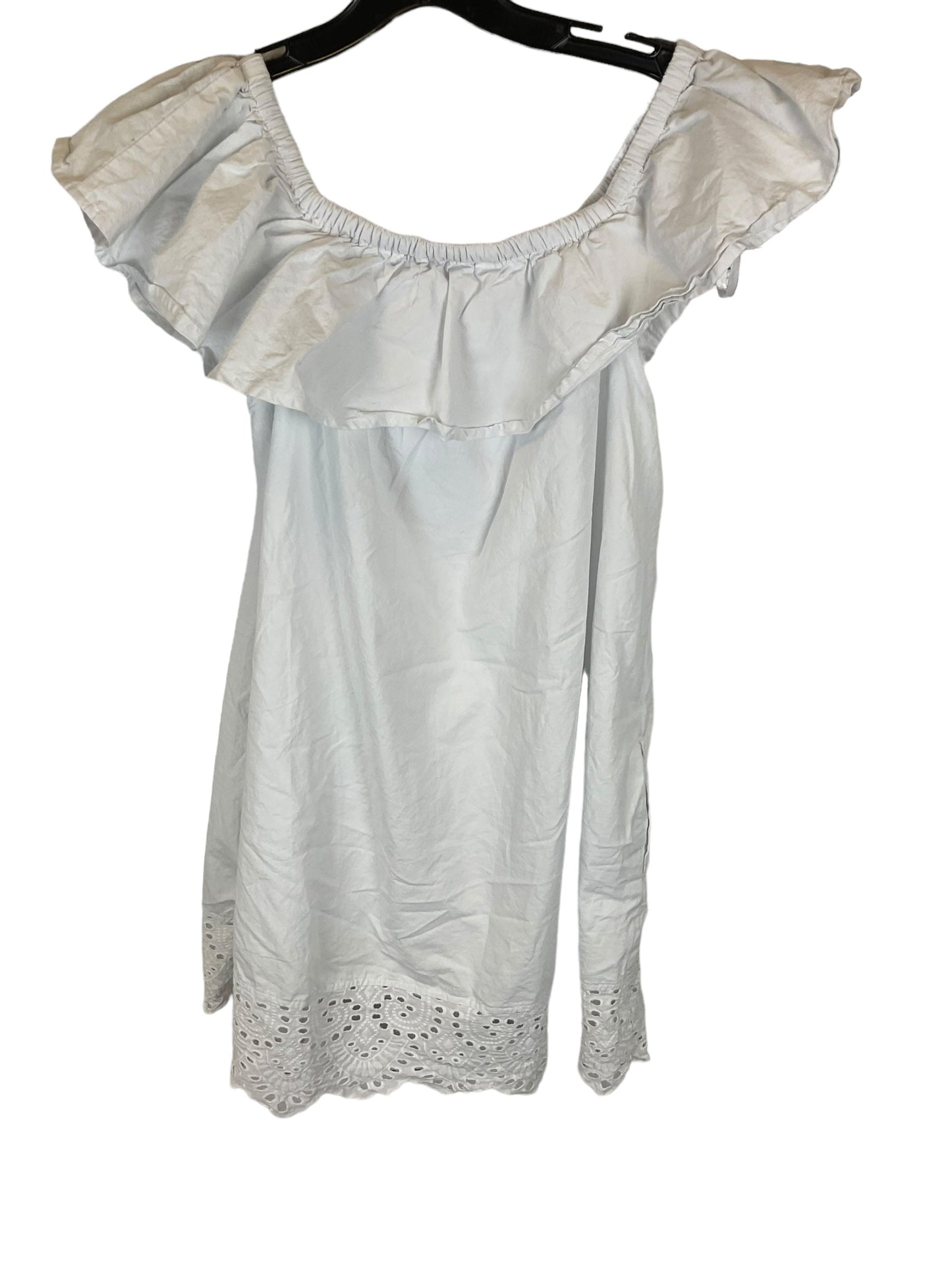 White Dress Casual Short Loveriche, Size M