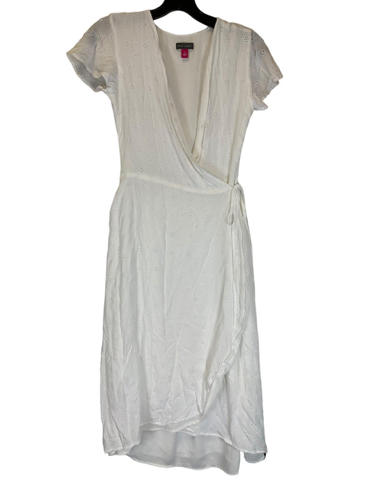 White Dress Casual Midi Vince Camuto, Size S