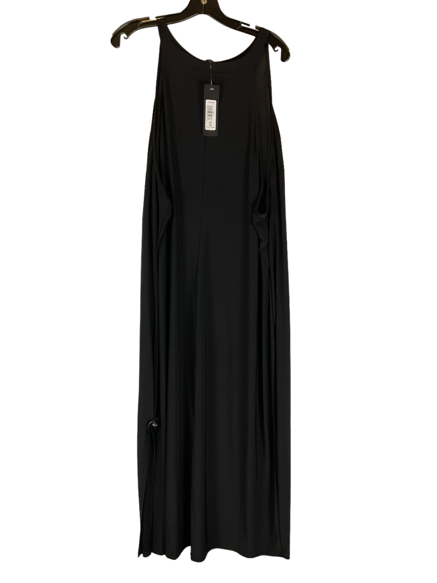 Black Dress Casual Maxi Bebe, Size 3x