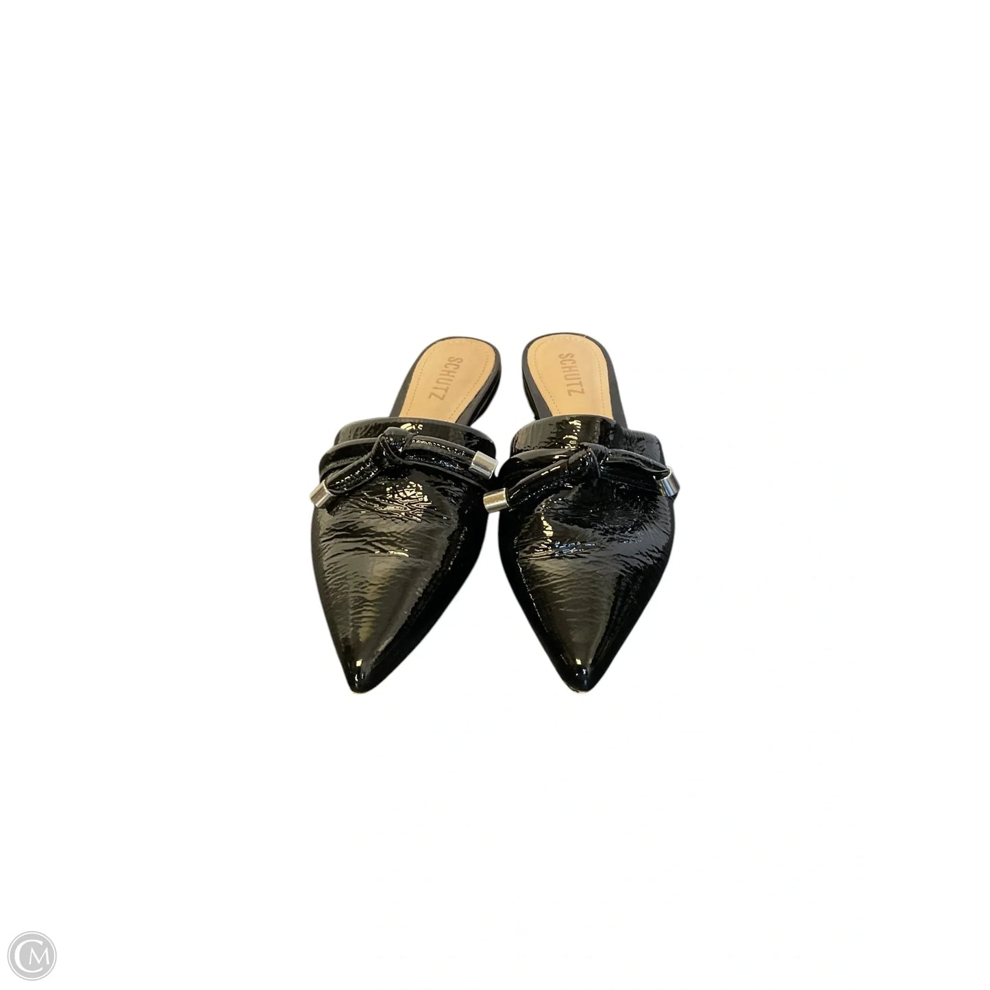 Shoes Flats By Clothes Mentor In Black, Size: 6.5