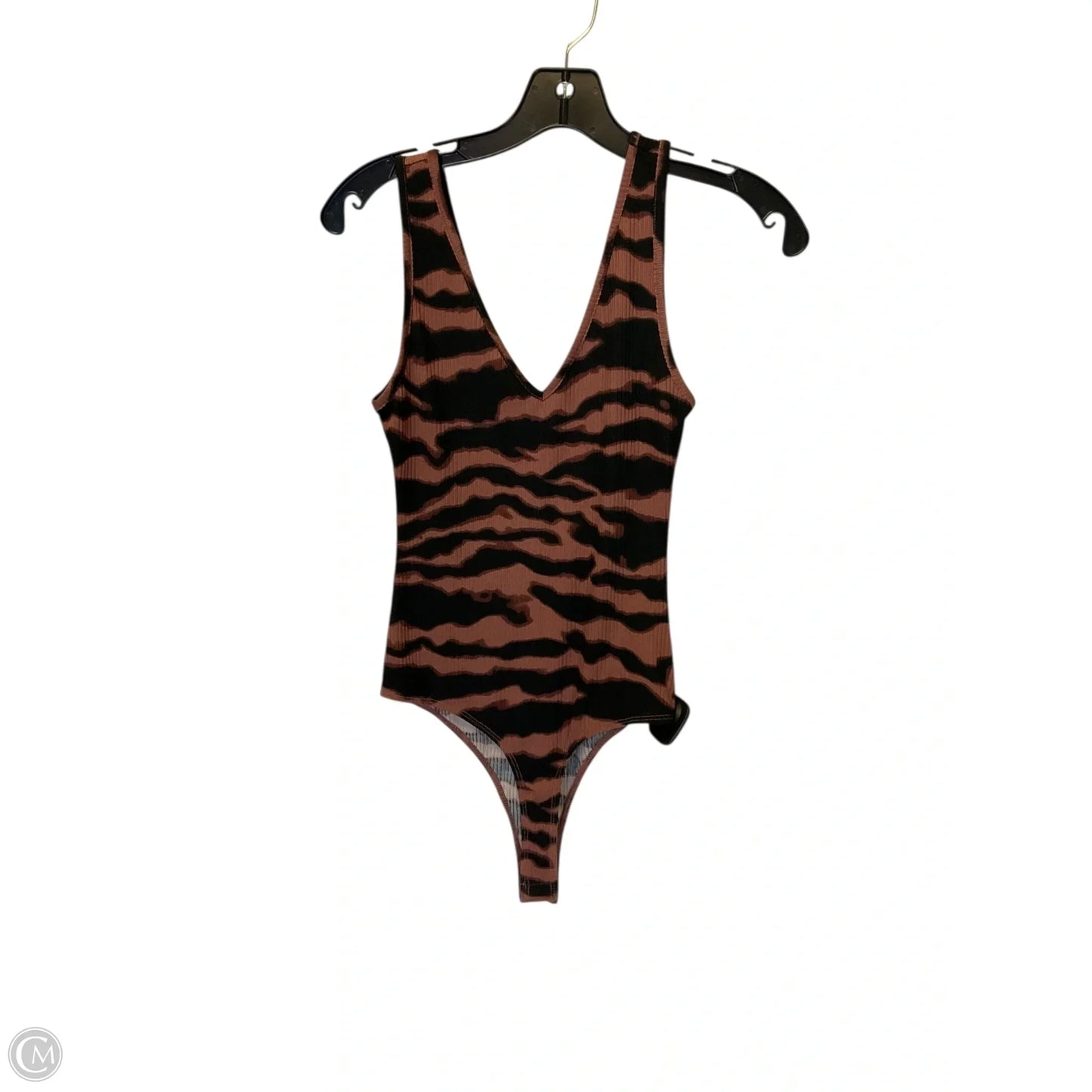 Bodysuit By Giani Bernini In Black & Brown, Size: Xs