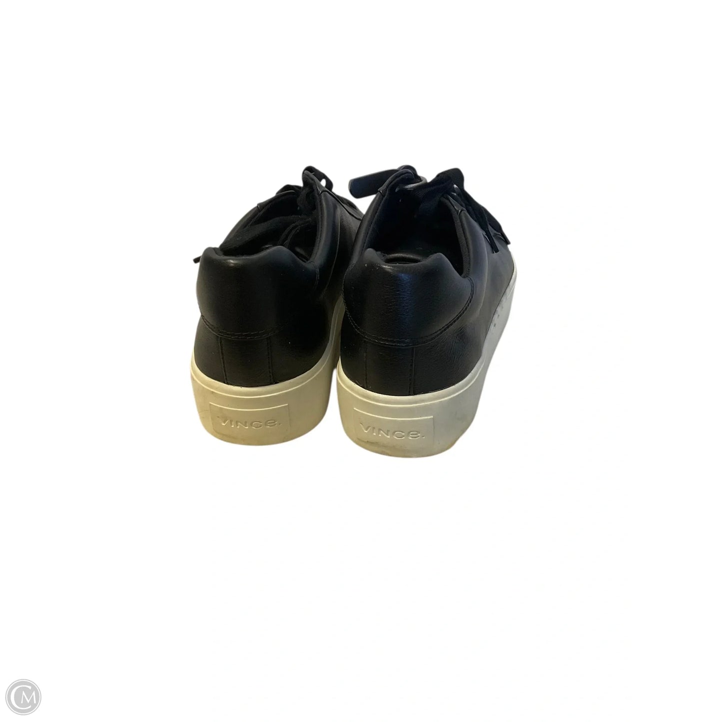 Shoes Sneakers By Vince In Black, Size: 9