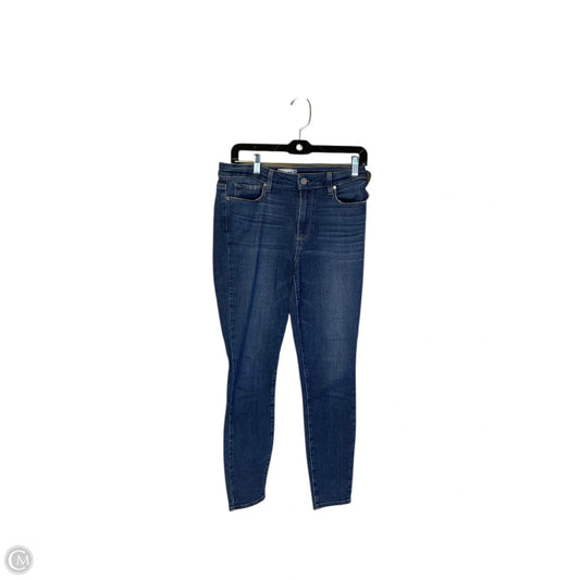 Jeans Skinny By Paige In Blue Denim, Size: 6