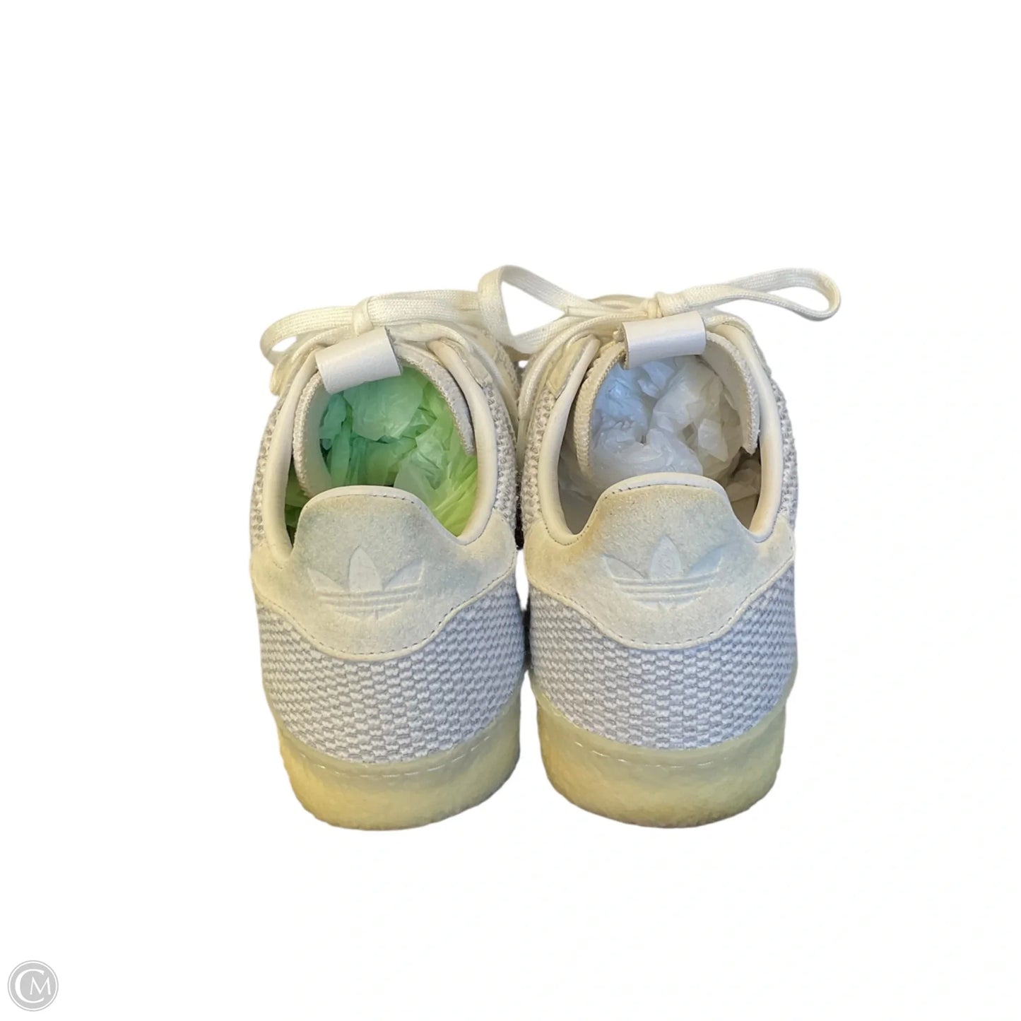 Shoes Athletic By Adidas In White, Size: 7.5