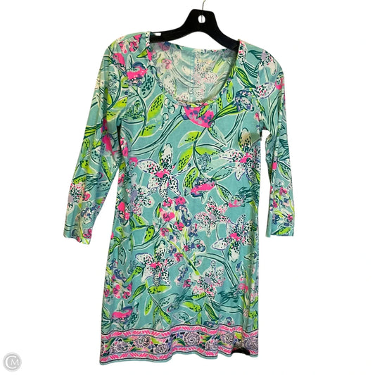 Dress Designer By Lilly Pulitzer In Blue & Pink, Size: S