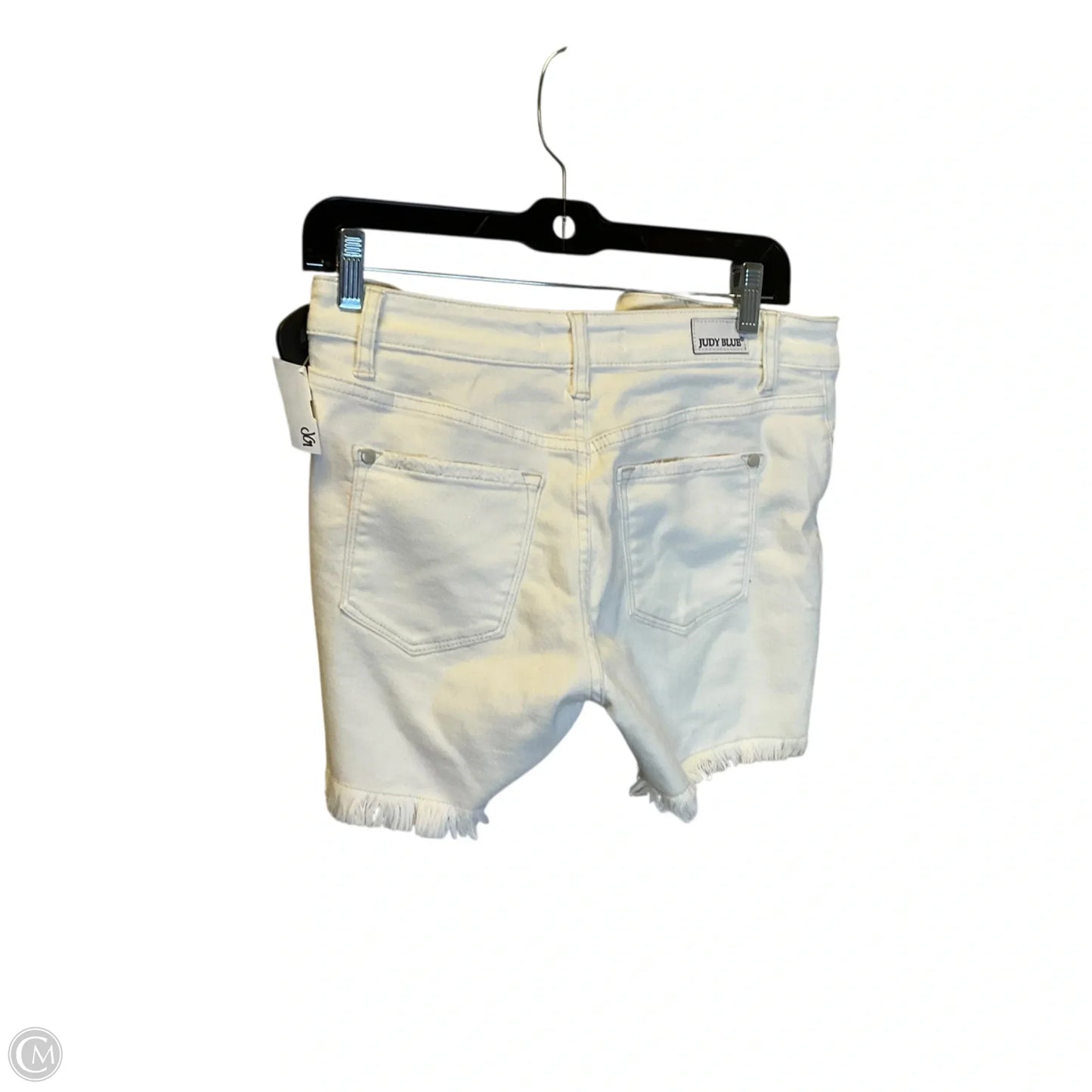 Shorts By Judy Blue In White Denim, Size: S