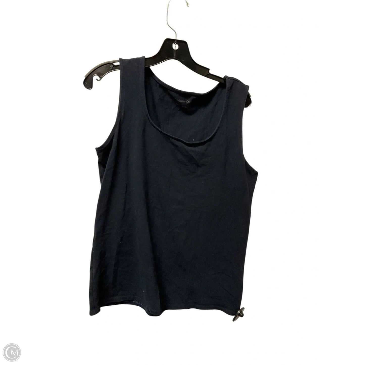 Top Sleeveless Basic By Coldwater Creek In Navy, Size: L