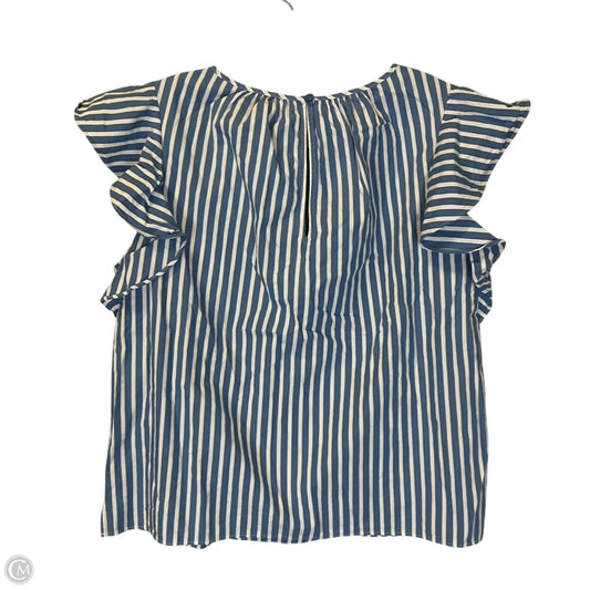 Top Sleeveless Designer By Kate Spade In Blue, Size: L