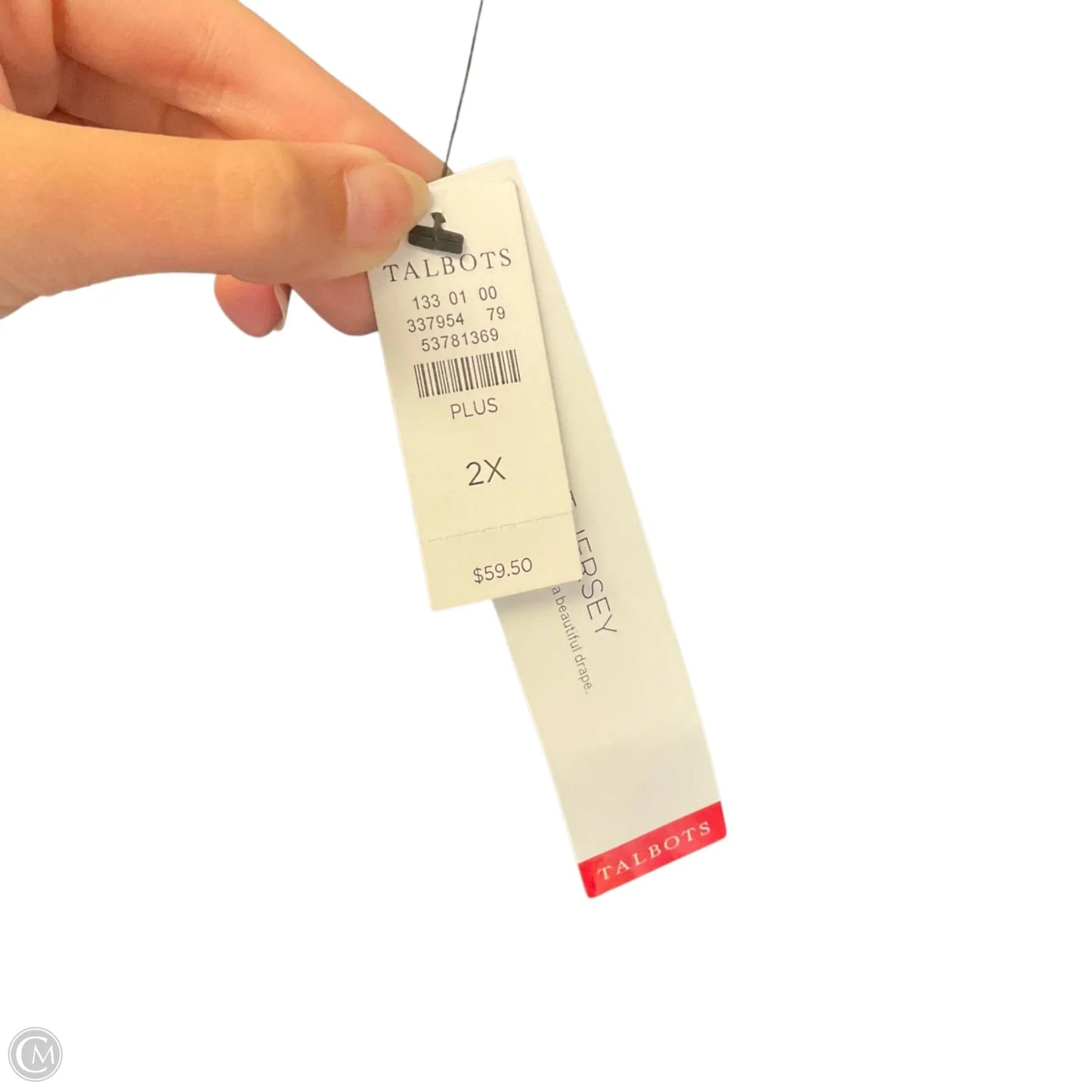 Top Sleeveless By Talbots In Black, Size: 2x