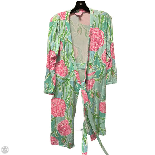 Dress Designer By Lilly Pulitzer In Blue & Pink, Size: S