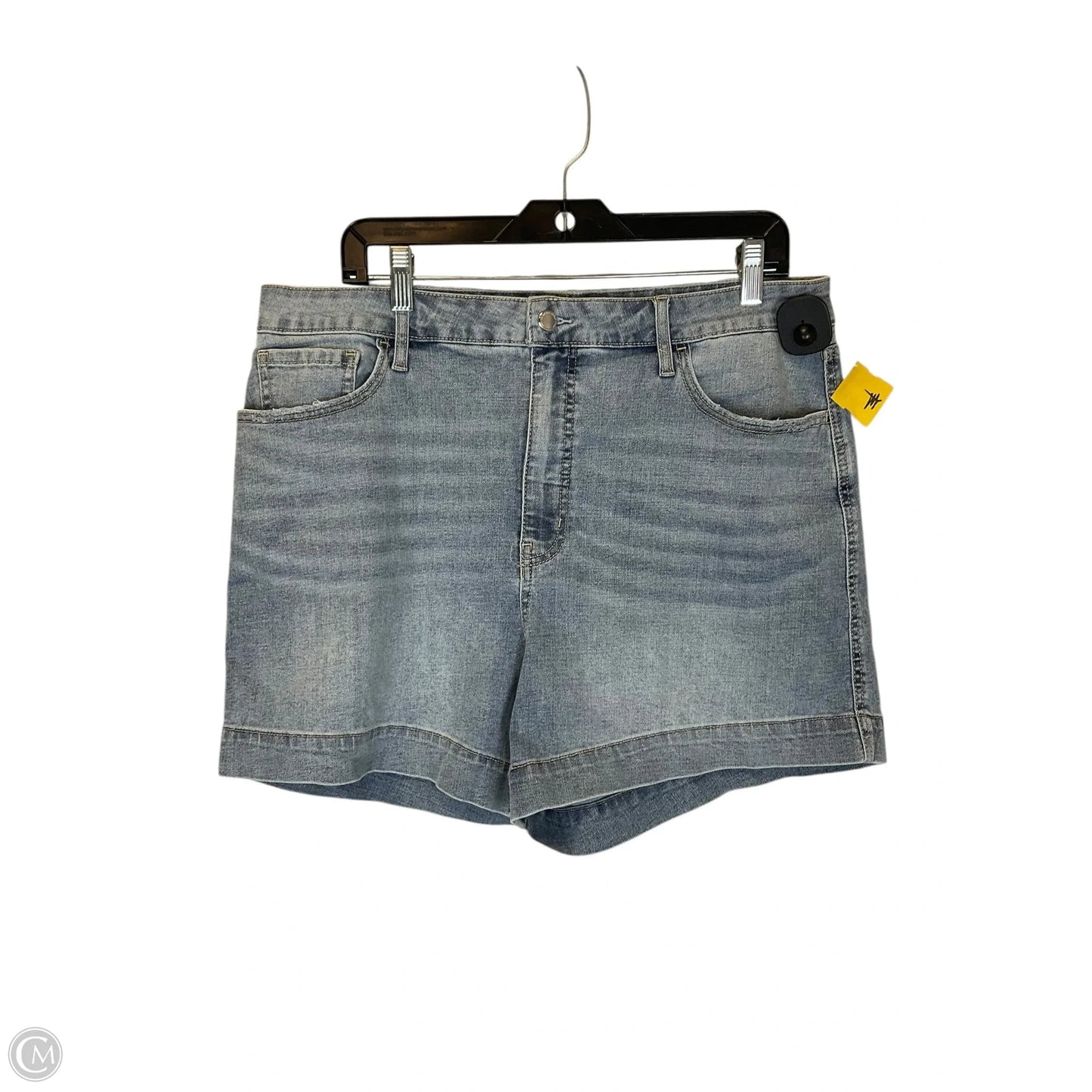 Shorts Designer By Rebecca Minkoff In Blue Denim, Size: 16