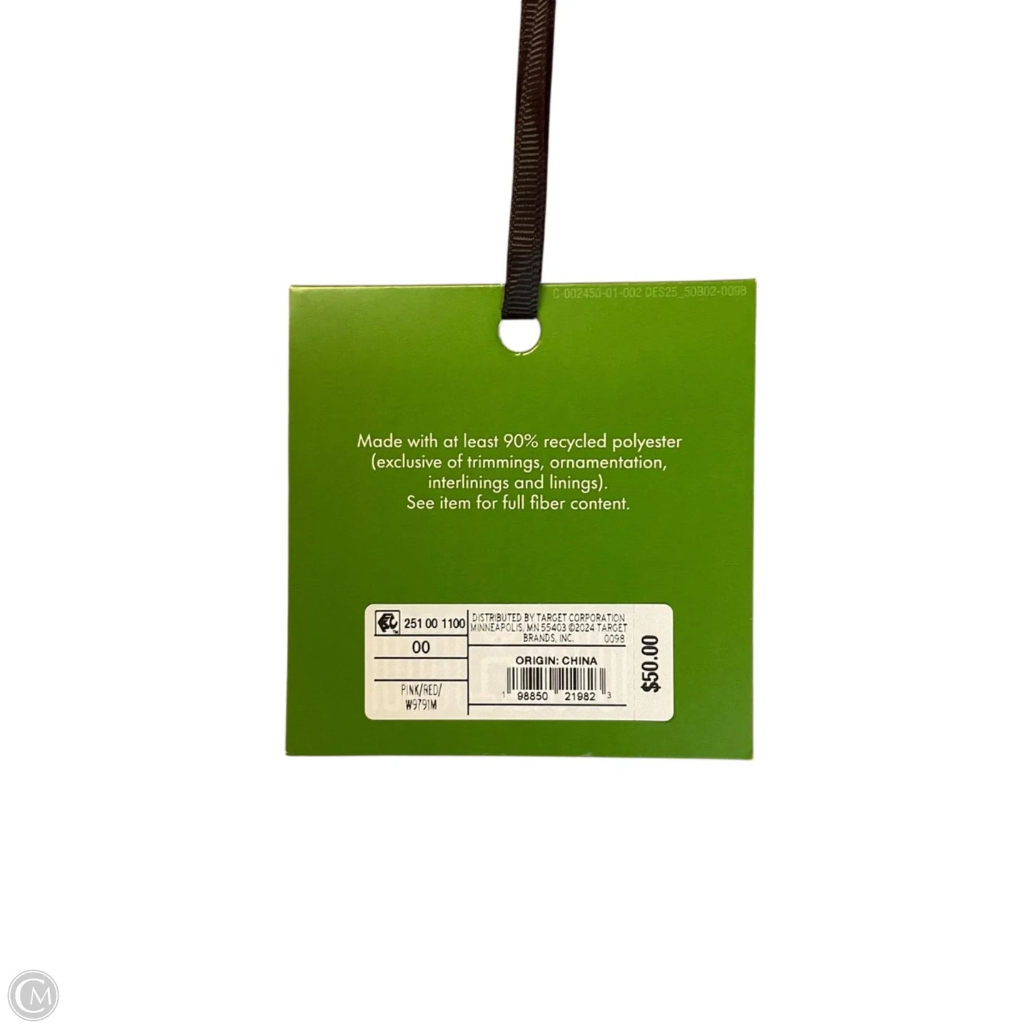 Dress Designer By Kate Spade In Pink & Red, Size: Xs