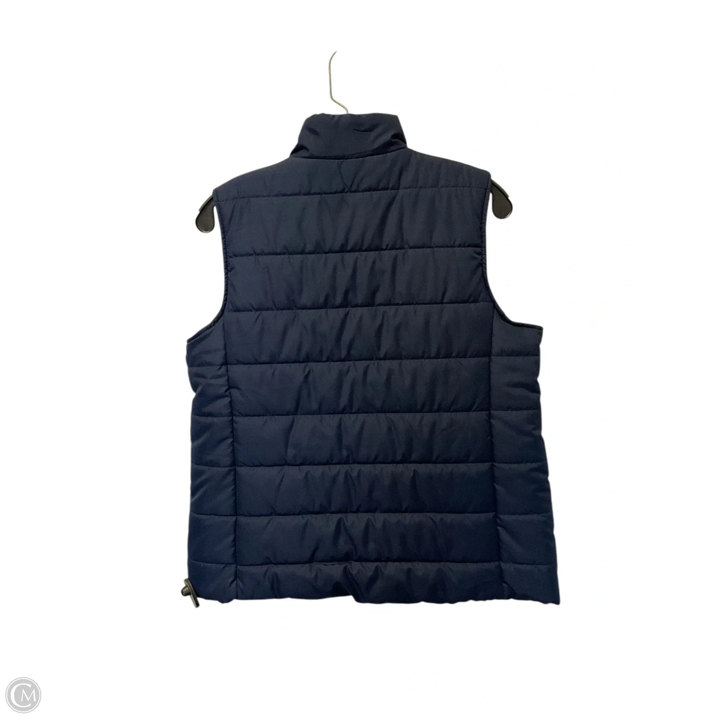 Vest Puffer & Quilted By Kim Rogers In Navy, Size: M