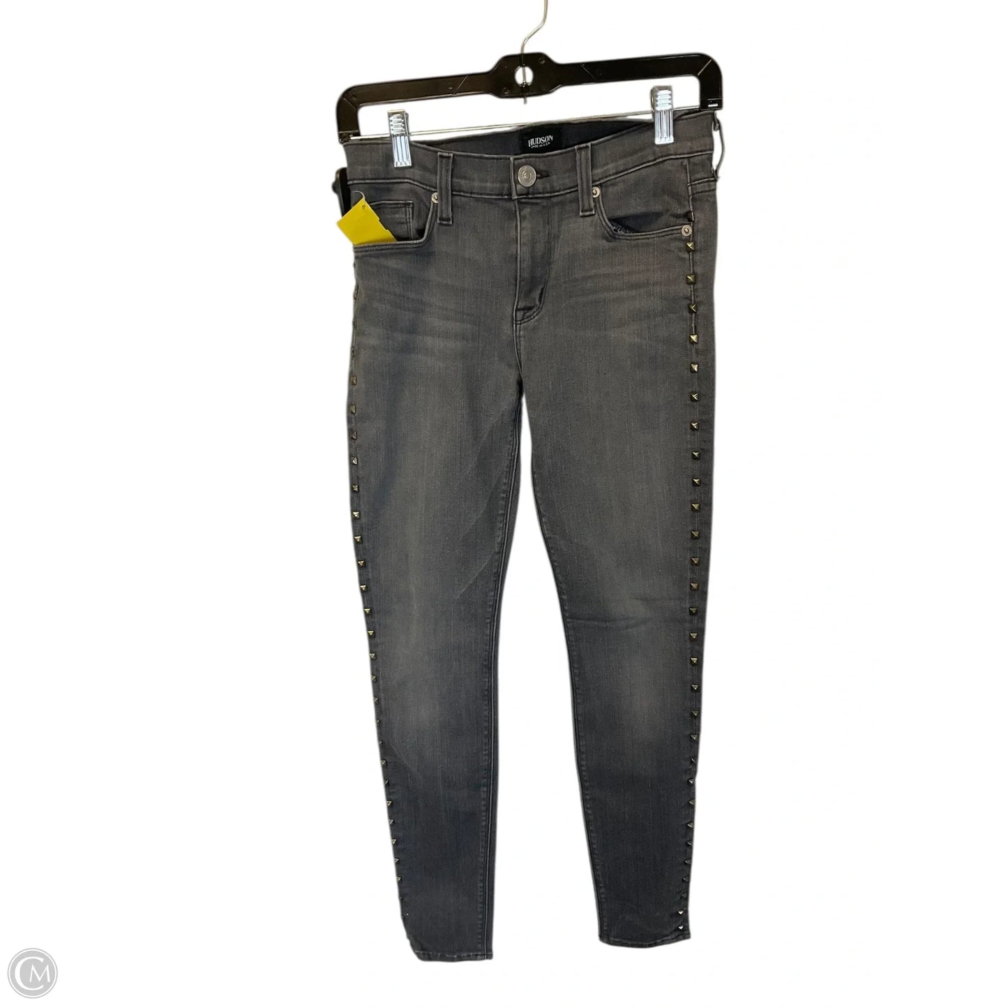 Jeans Skinny By Hudson In Grey Denim, Size: 2