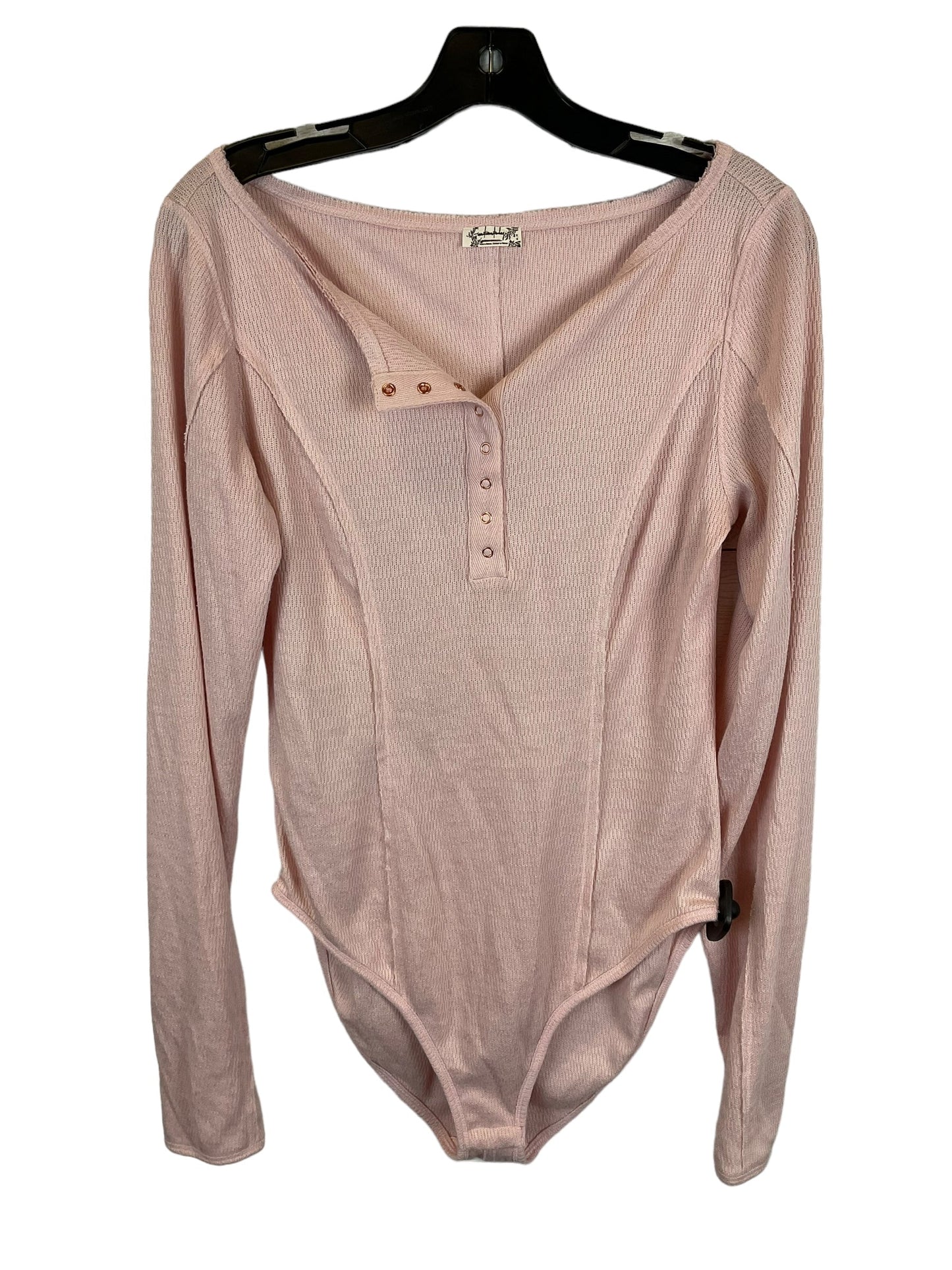 Pink Bodysuit Free People, Size M