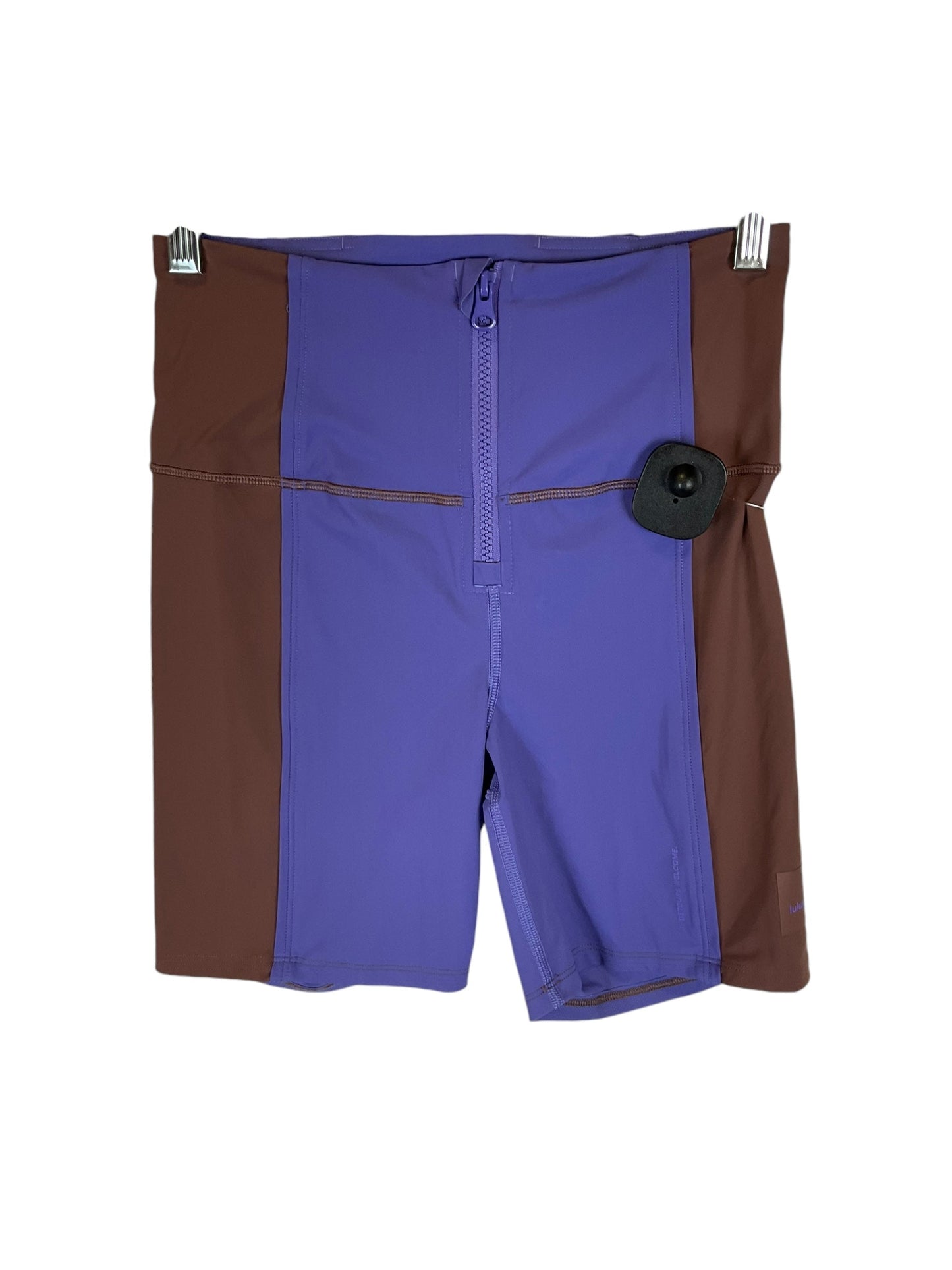 Athletic Shorts By Lululemon In Purple, Size: 6