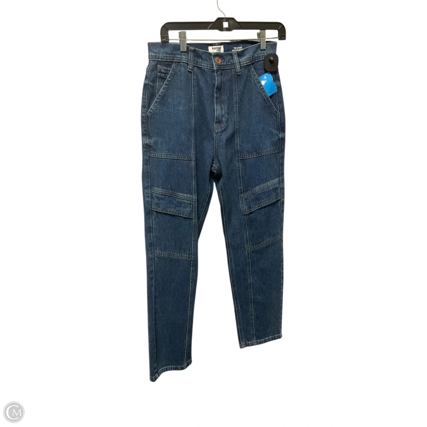 Jeans Straight By Kensie In Blue Denim, Size: 6