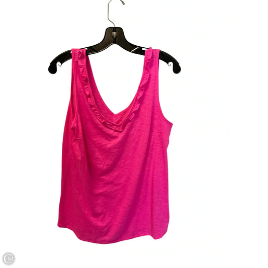 Top Sleeveless Designer By Lilly Pulitzer In Pink, Size: 0