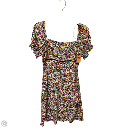 Dress Casual Short By Top Shop In Floral Print, Size: S