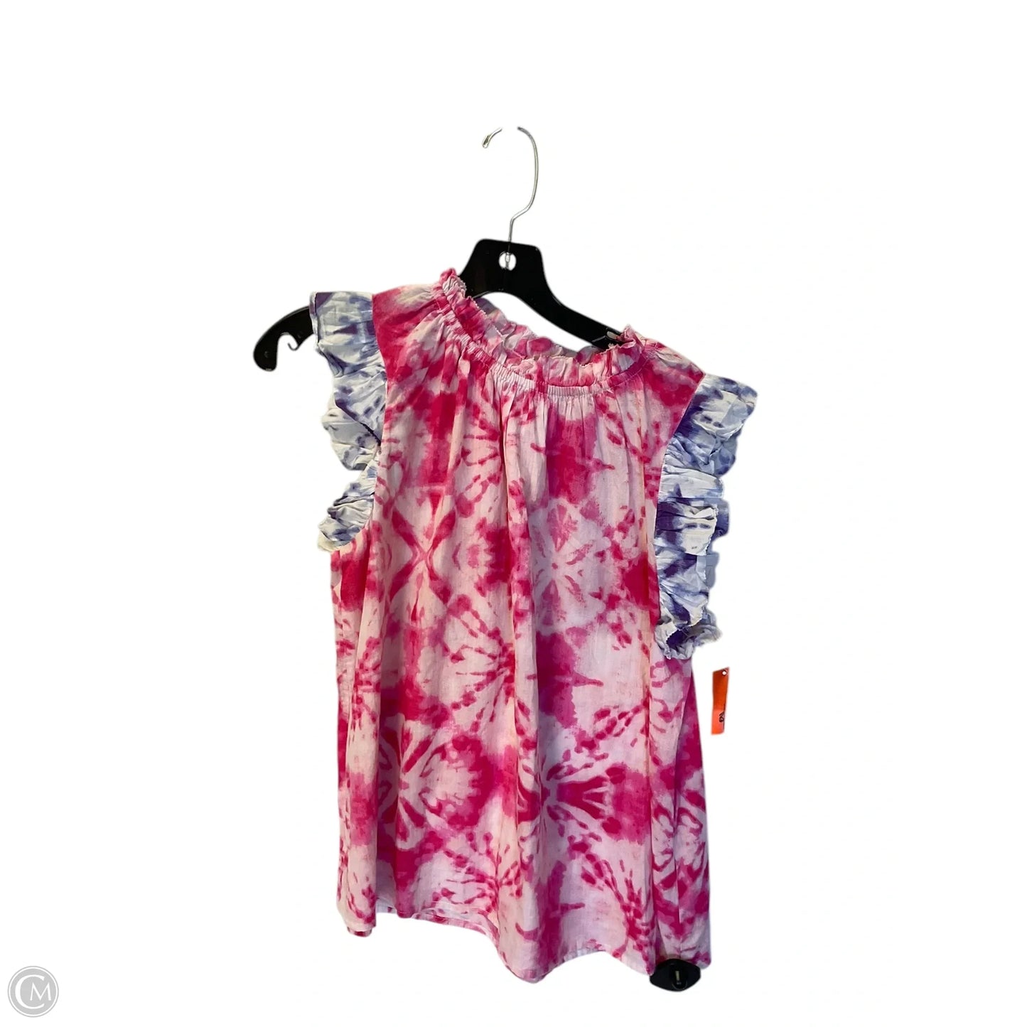 Top Sleeveless By Adrianna Papell In Tan, Size: S