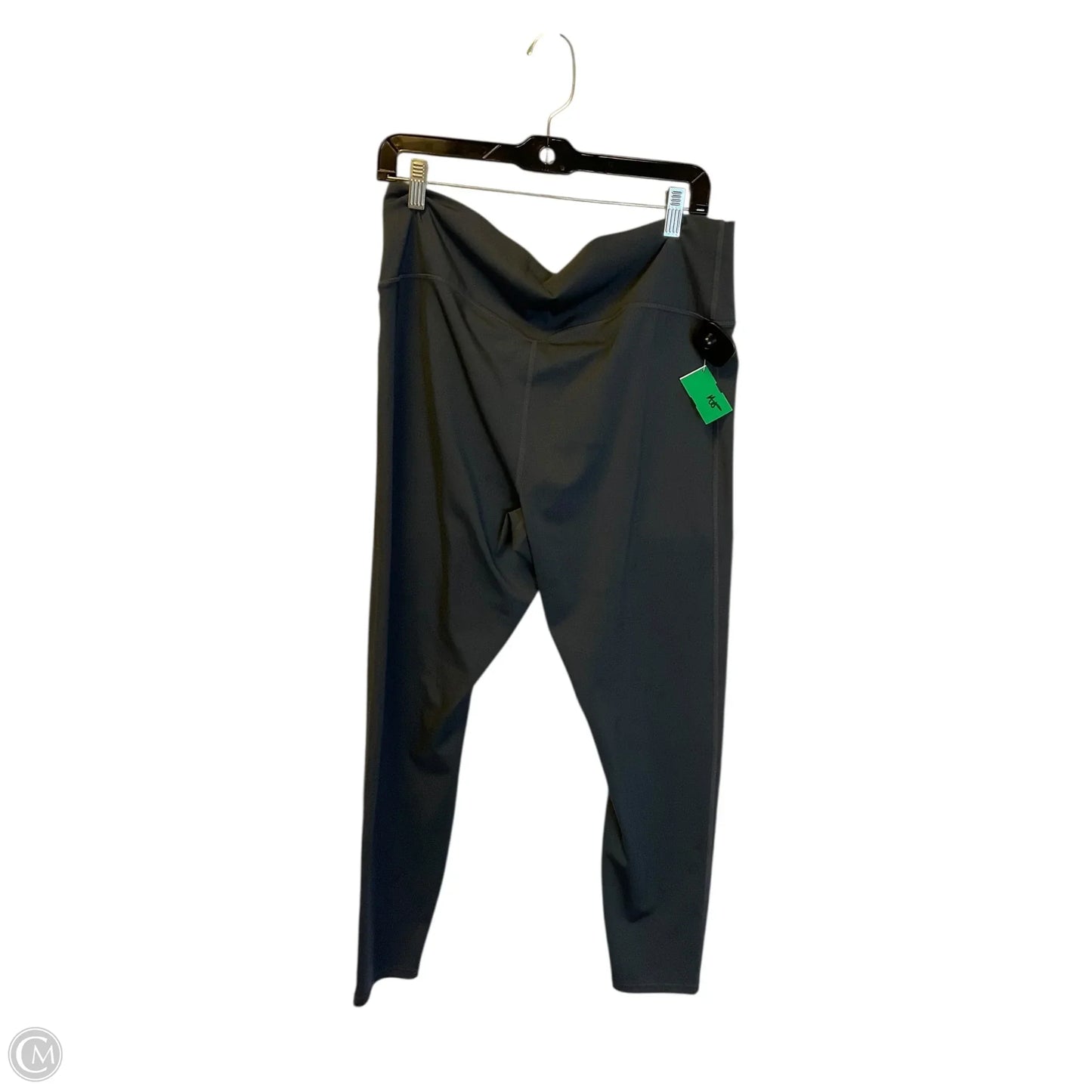 Athletic Leggings By Fabletics In Grey, Size: 2x