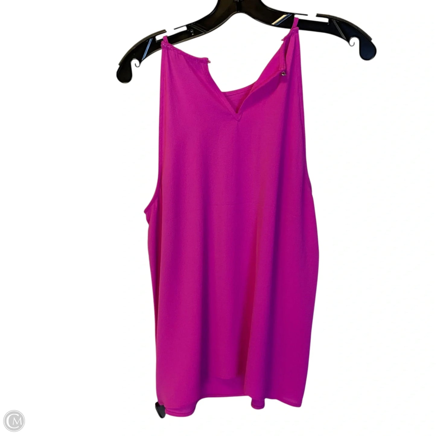 Top Sleeveless By Cece In Pink, Size: M