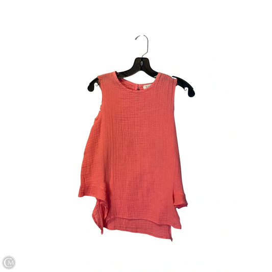 Top Sleeveless By Clothes Mentor In Pink, Size: Xs