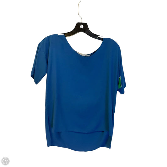 Top Short Sleeve By Rachel Roy In Blue & Brown, Size: Xs
