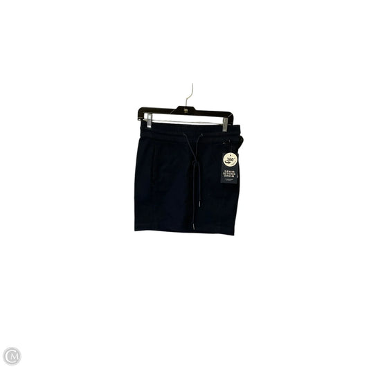 Skirt Midi By Liverpool In Blue Denim, Size: S