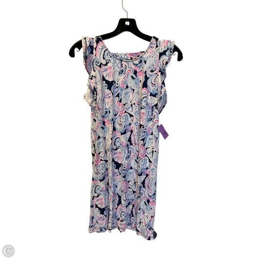 Dress Designer By Lilly Pulitzer In Blue & Pink, Size: Xs