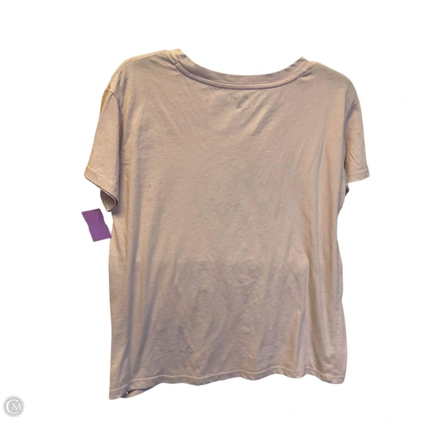 Top Short Sleeve By True Craft In Pink, Size: S