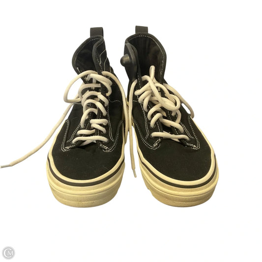 Shoes Sneakers By Vans In Black, Size: 6.5