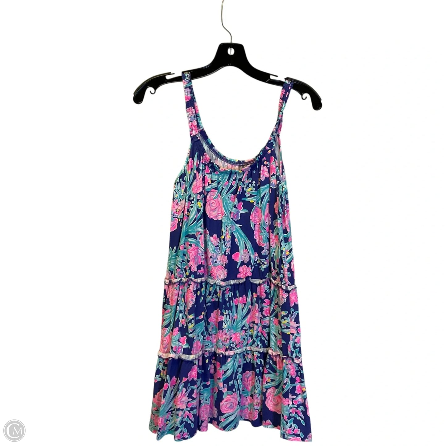 Dress Designer By Lilly Pulitzer In Blue & Pink, Size: S