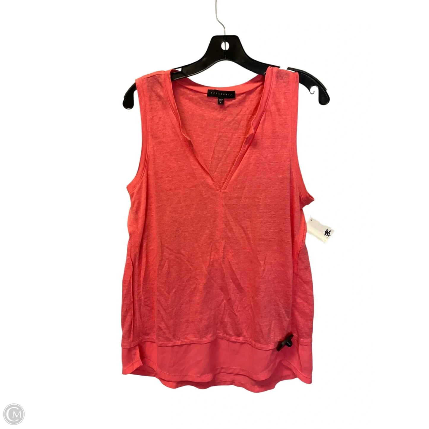 Top Sleeveless By Sanctuary In Pink, Size: S