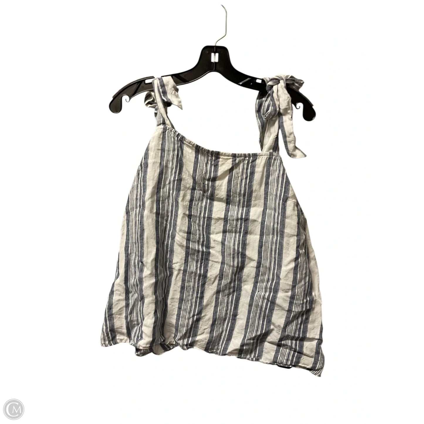 Top Sleeveless By Crown And Ivy In Striped Pattern, Size: Xxl