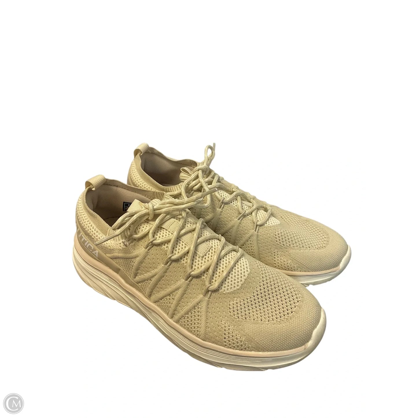 Shoes Sneakers By Nautica In Tan, Size: 10