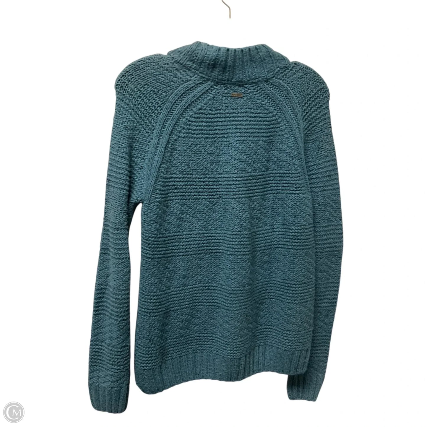 Sweater By Prana In Blue & Brown, Size: L