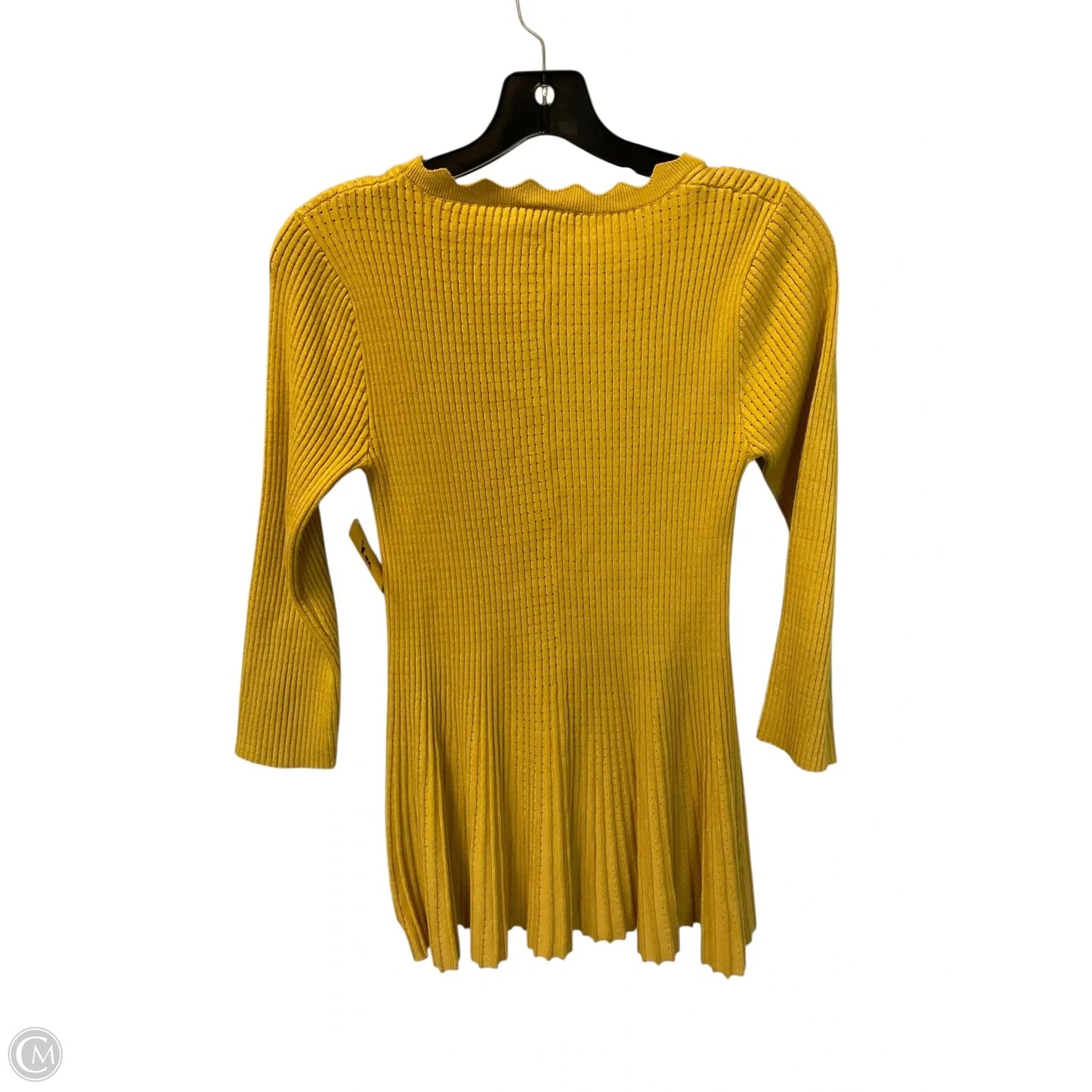 Sweater By Chelsea And Theodore In Yellow, Size: S