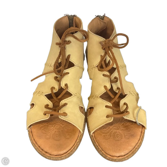 Shoes Flats By Born In Brown, Size: 8