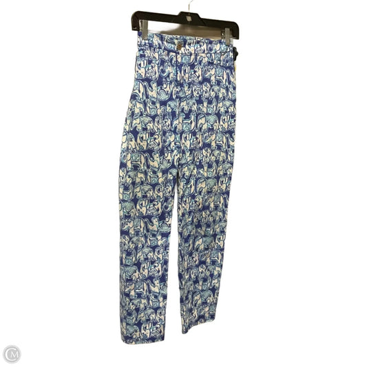 Pants Designer By Lilly Pulitzer In Blue, Size: 8