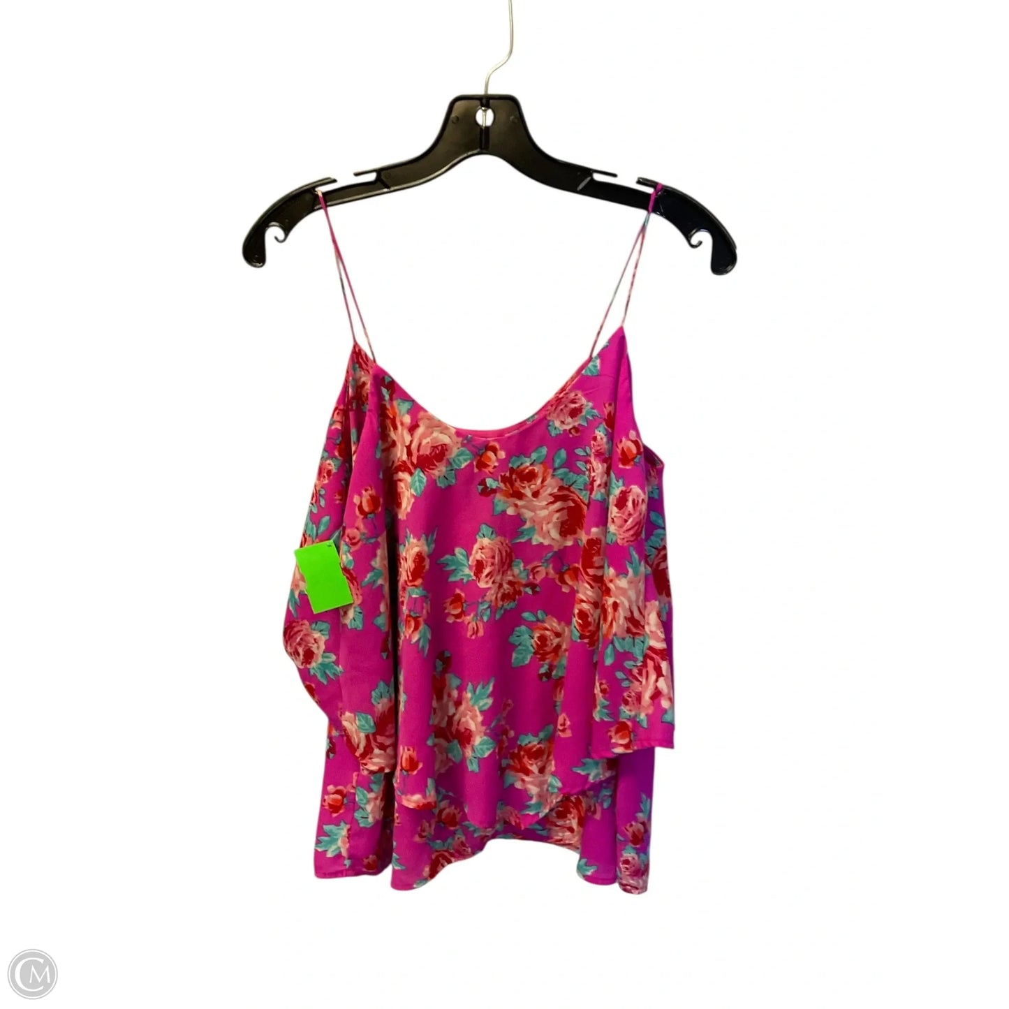Top Sleeveless By Paper Crane In Pink, Size: S