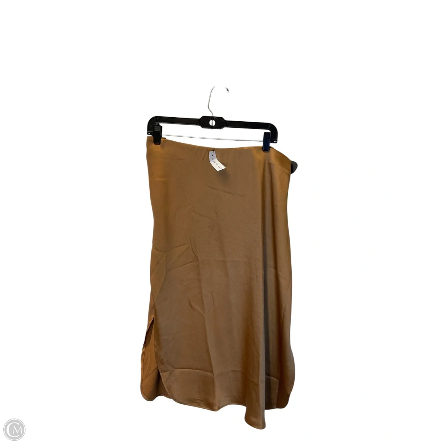 Skirt Maxi By Lane Bryant In Gold, Size: 16