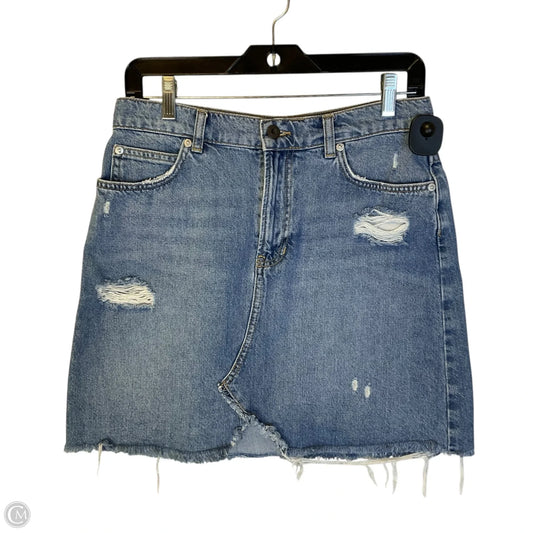 Skirt Mini & Short By We The Free In Blue Denim, Size: 6