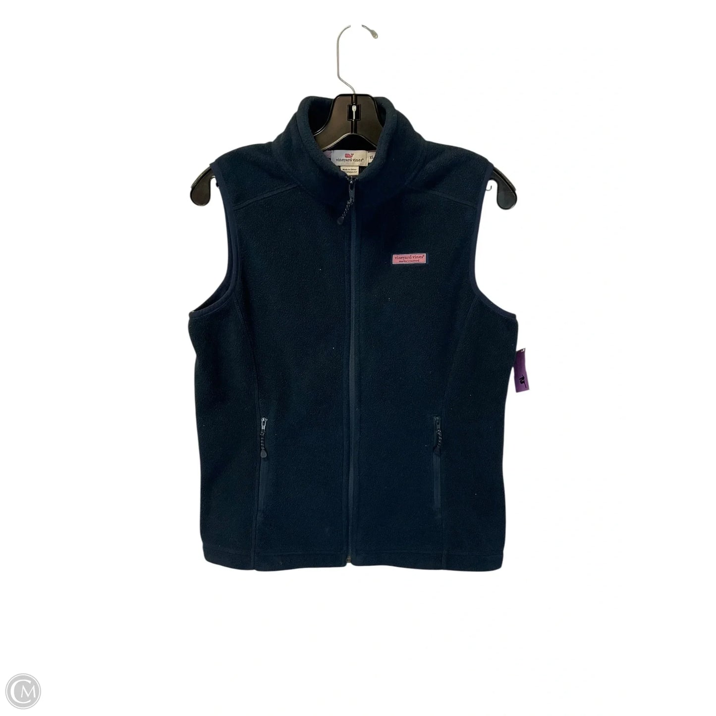 Vest Faux Fur & Sherpa By Vineyard Vines In Blue, Size: Xs