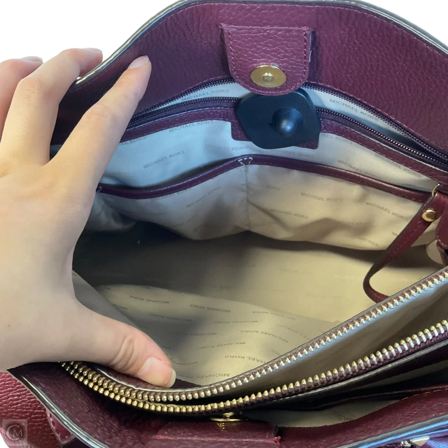 Handbag Designer By Michael Kors, Size: Medium