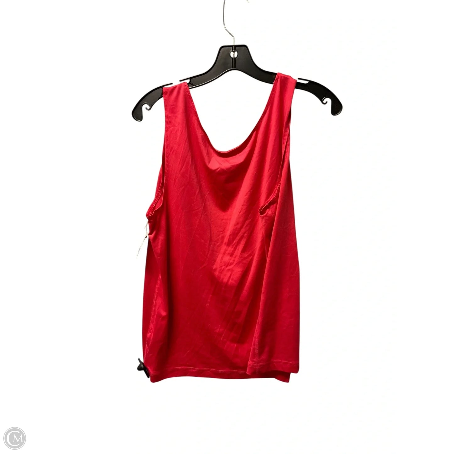 Top Sleeveless Basic By Worthington In Red, Size: 1x