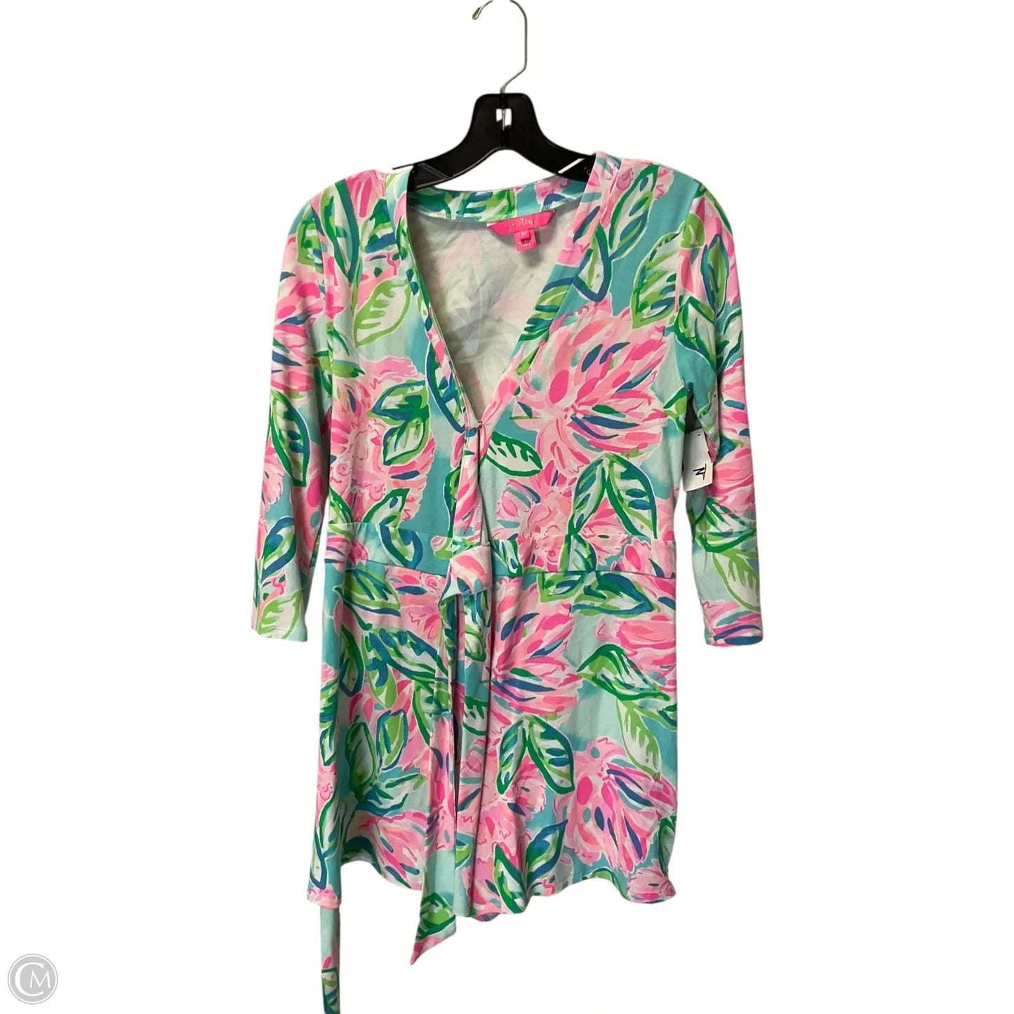 Romper Designer By Lilly Pulitzer In Blue & Green, Size: Xs